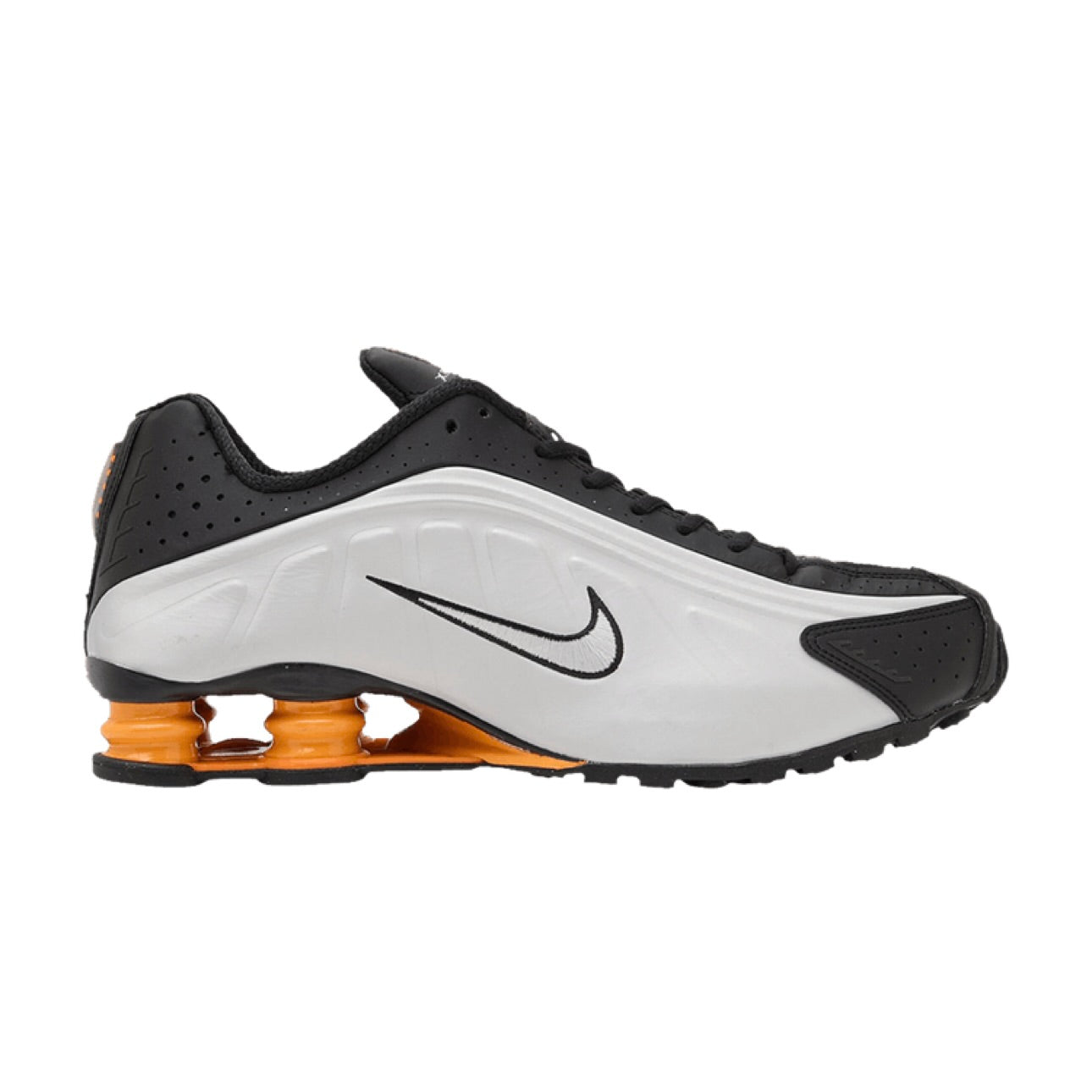 Nike Shox R4 'Black Bright Mandarin'