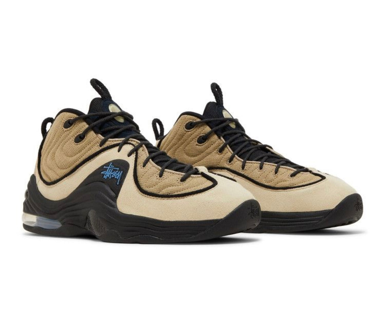 Stussy x Air Penny II 'Rattan Limestone'