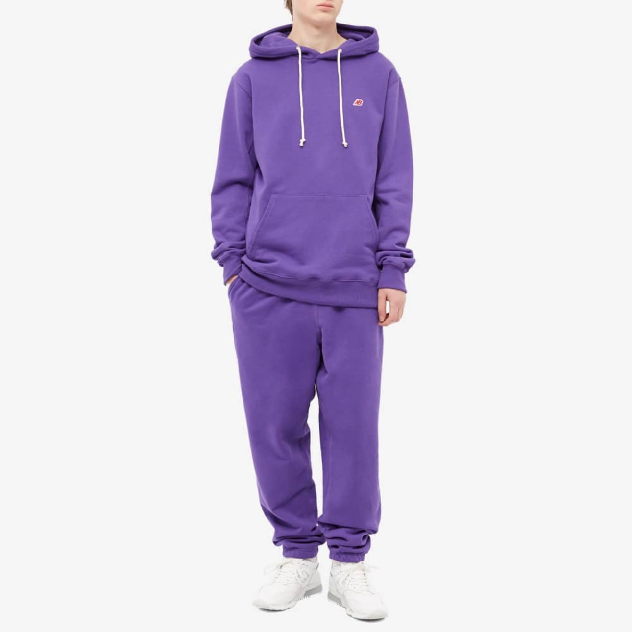 New Balance Made In USA Core Hoodie Purple