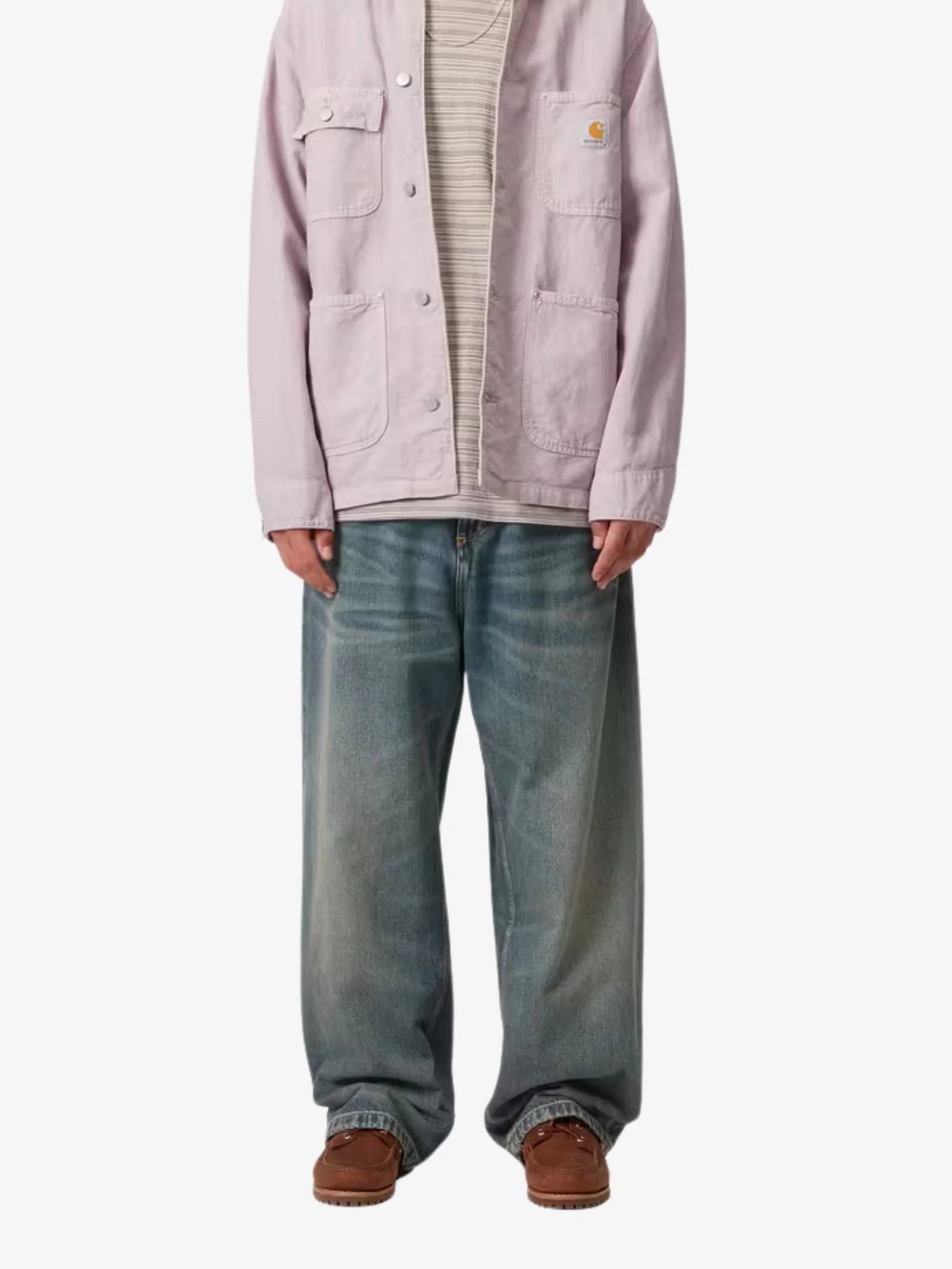 Carhartt Brandon Pant 'Blue Worn Used Denim'