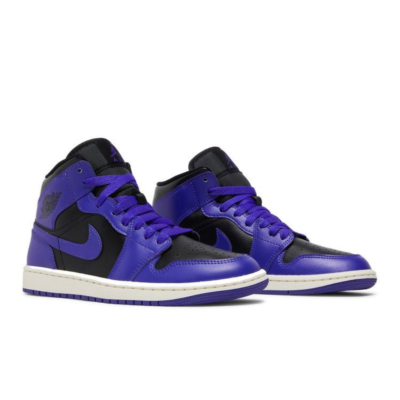 Air Jordan 1 Mid 'Concord Purple' (W)