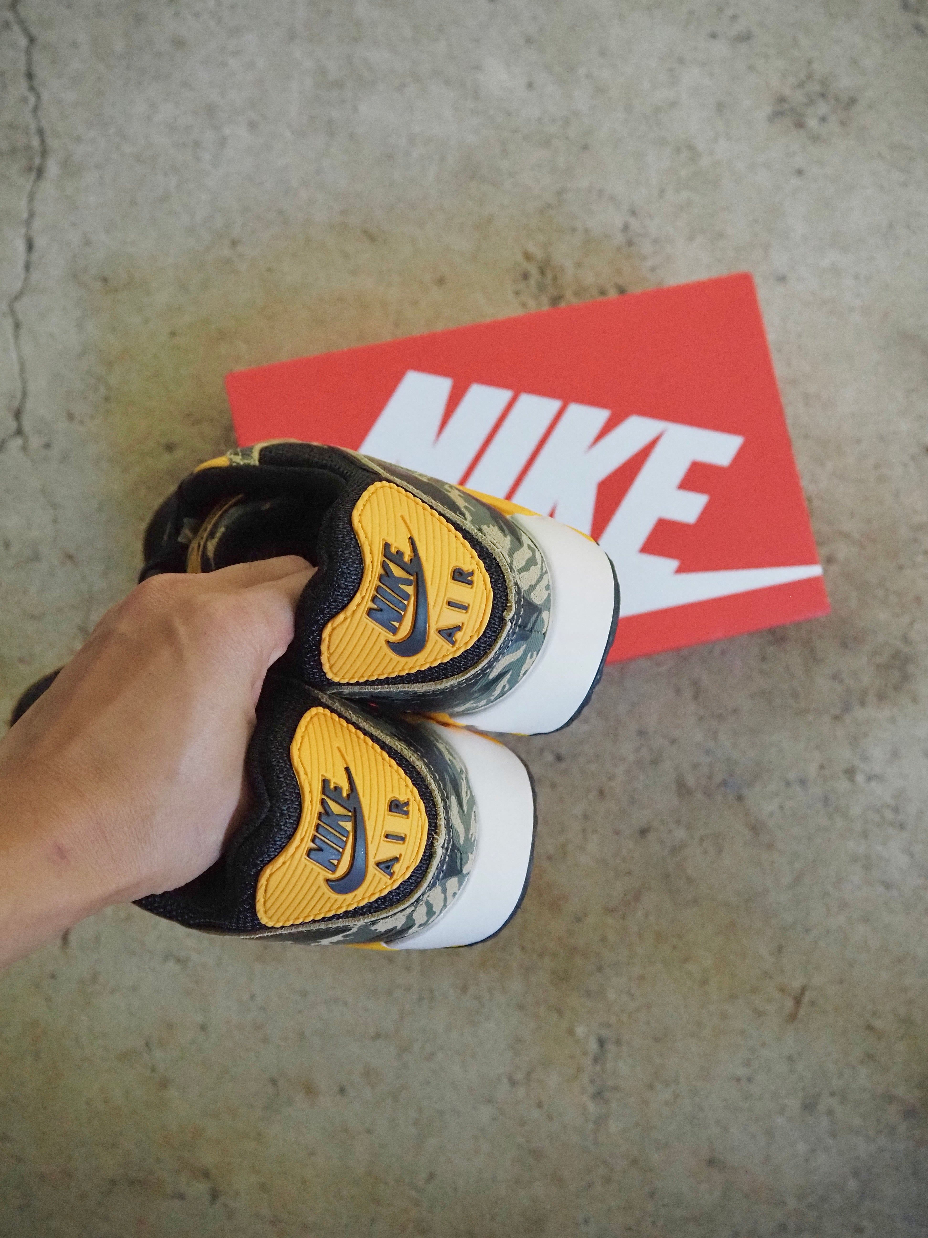 Nike Air Max 90 PRM 'Camo Pack University Gold'