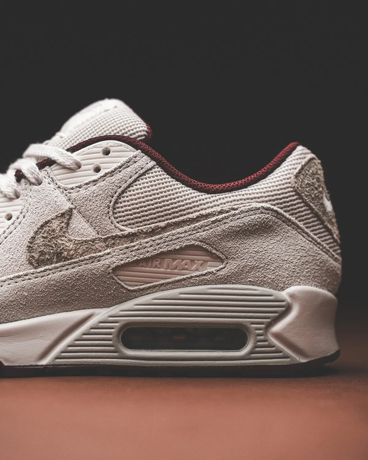 Nike Air Max 90 'Sail Burgundy Crush'