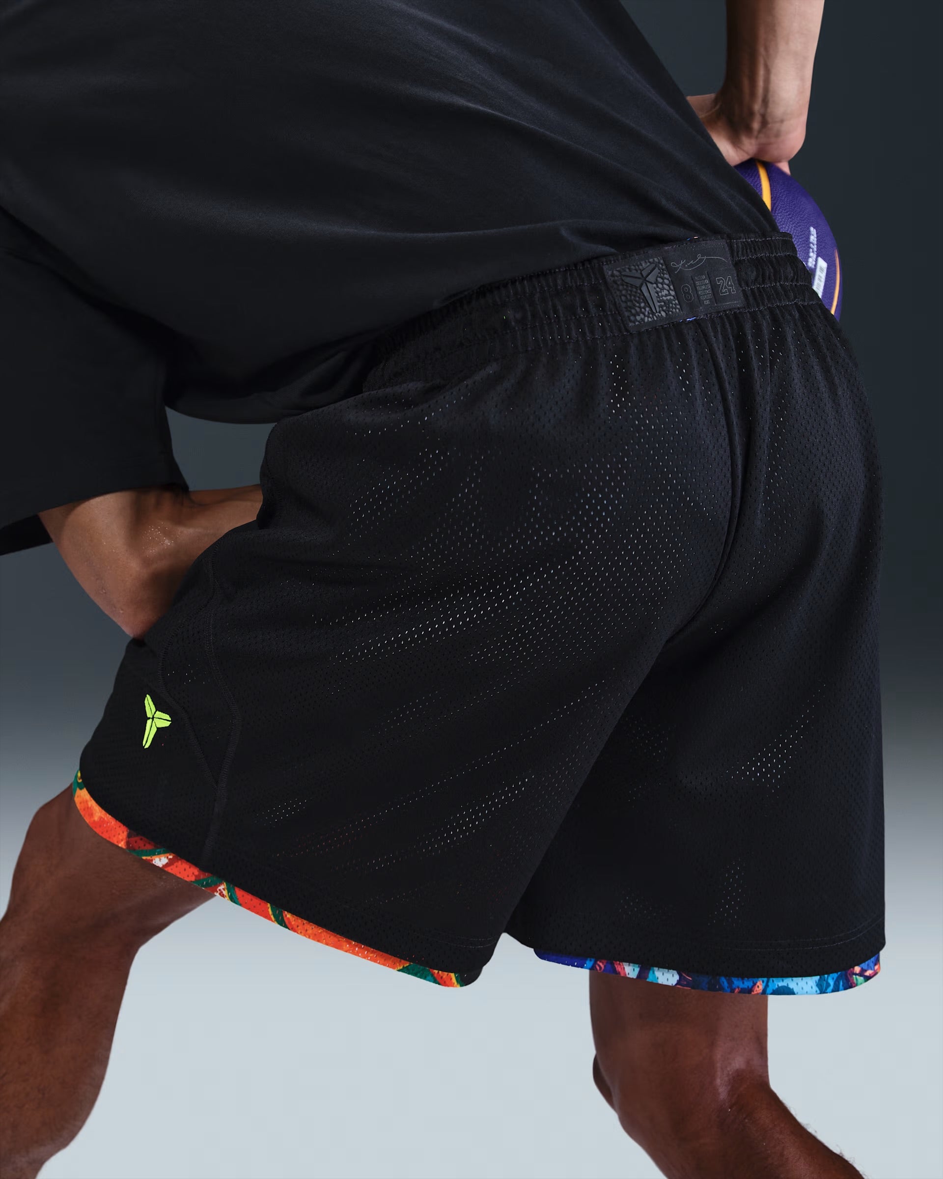 Nike DRI-FIT Kobe 'What The' Basketball 6' Reversible Shorts