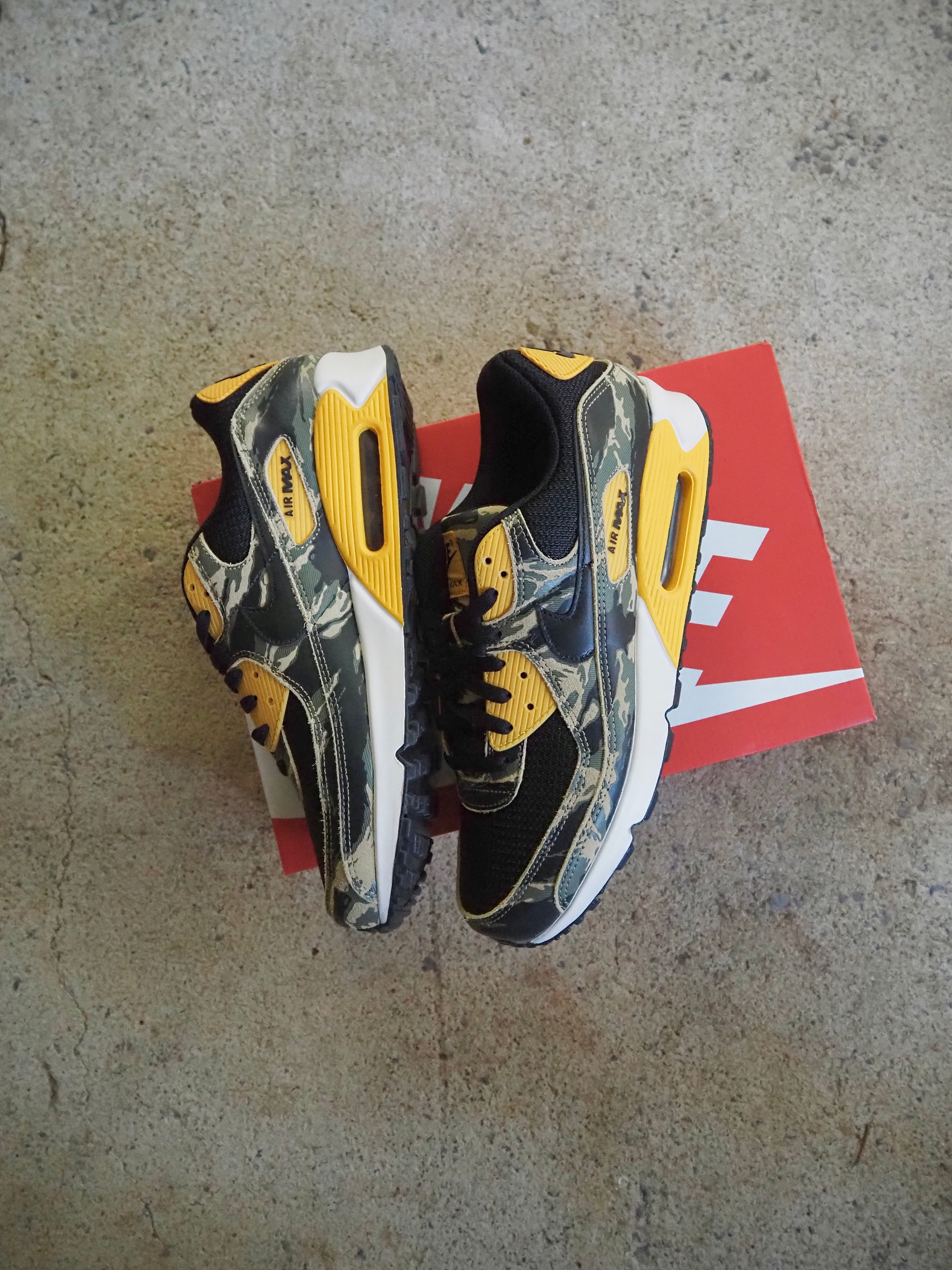 Nike Air Max 90 PRM 'Camo Pack University Gold'