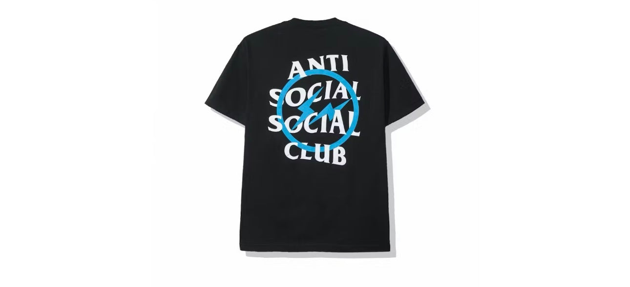 Anti Social Social Club x Fragment Blue Bolt Tee (FW19)