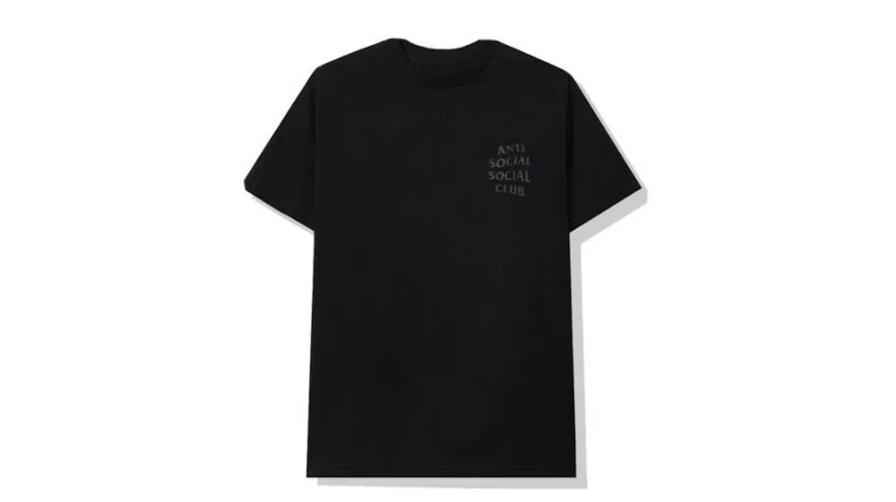 Anti Social Social Club Floral Tee Black