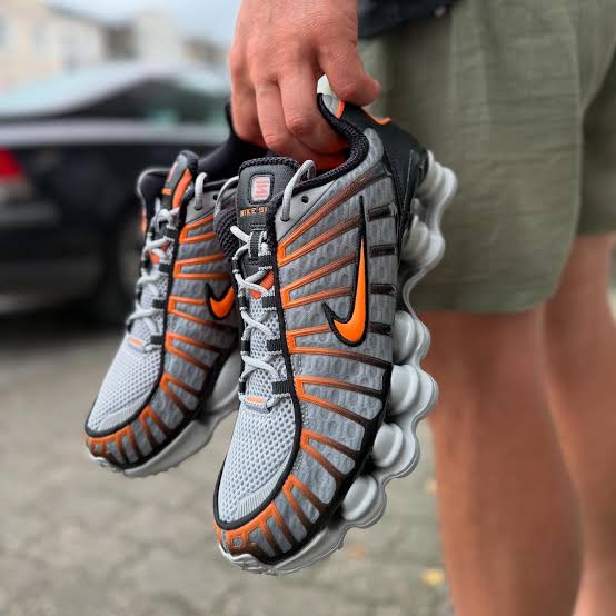 Nike Shox TL 'Light Smoke Bright Mandarin'