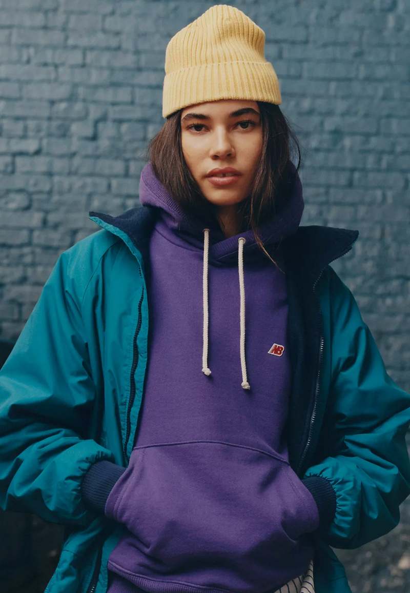 New Balance Made In USA Core Hoodie Purple