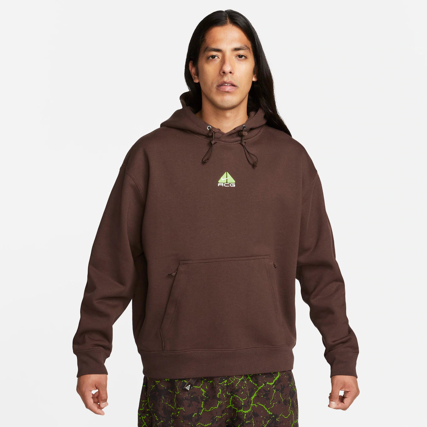 Nike ACG Hoodie Therma-Fit Brown Green