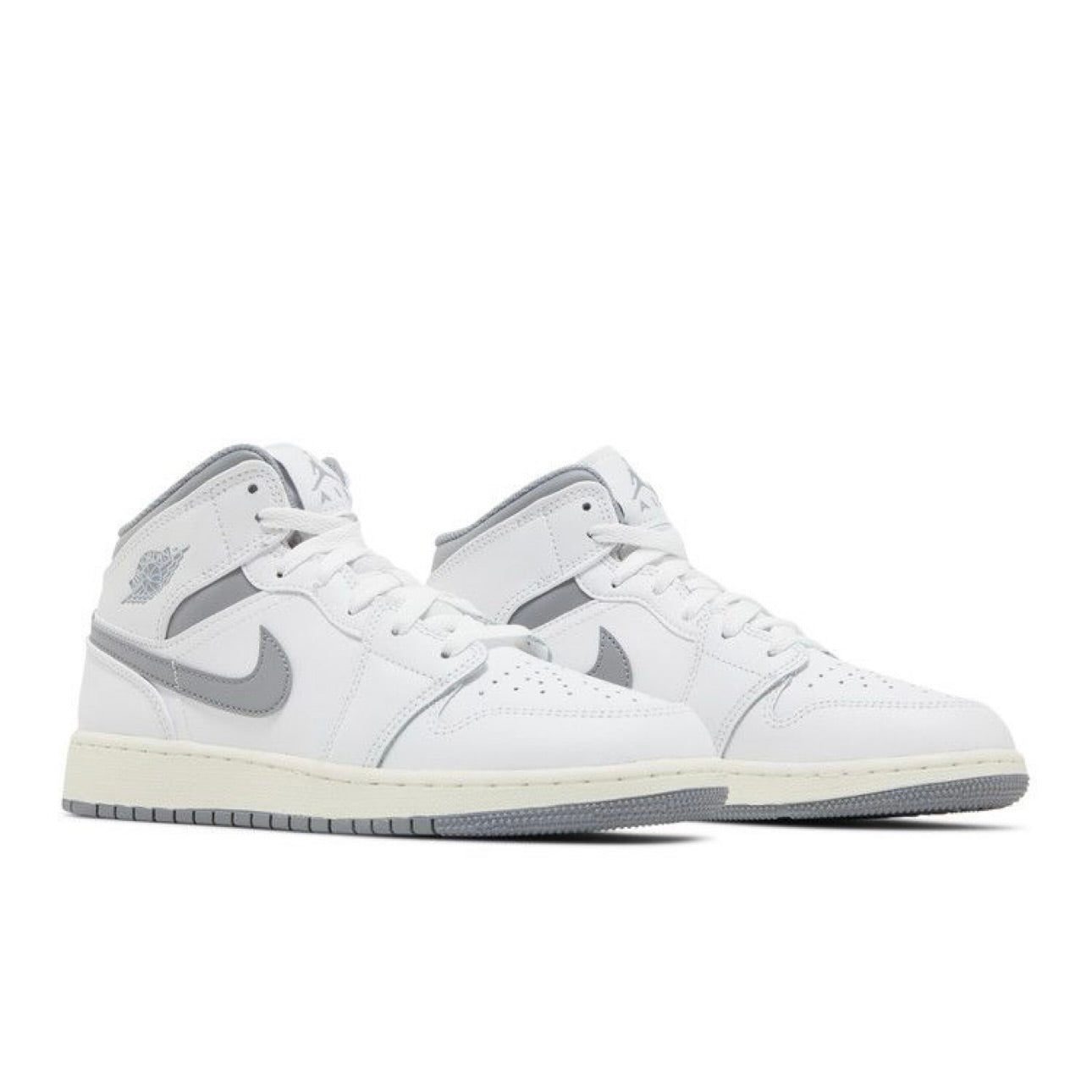Air Jordan 1 Mid 'Neutral Grey' GS