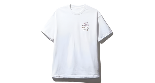 Anti Social Social Club Flag Tee White