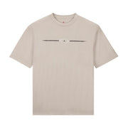 Travis Scott x Air Jordan Logo Tee 'Light Bone'