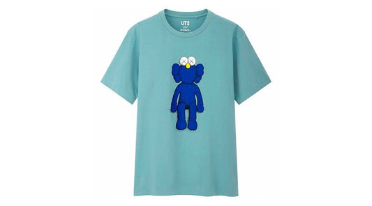Kaws x Uniqlo Blue BFF Tee