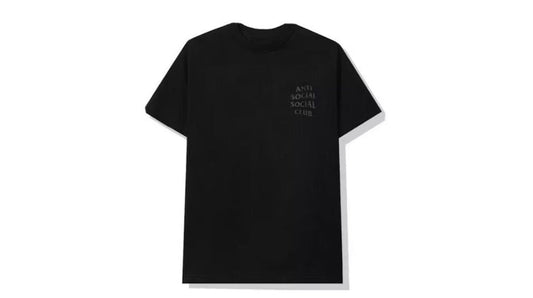 Anti Social Social Club Floral Tee Black