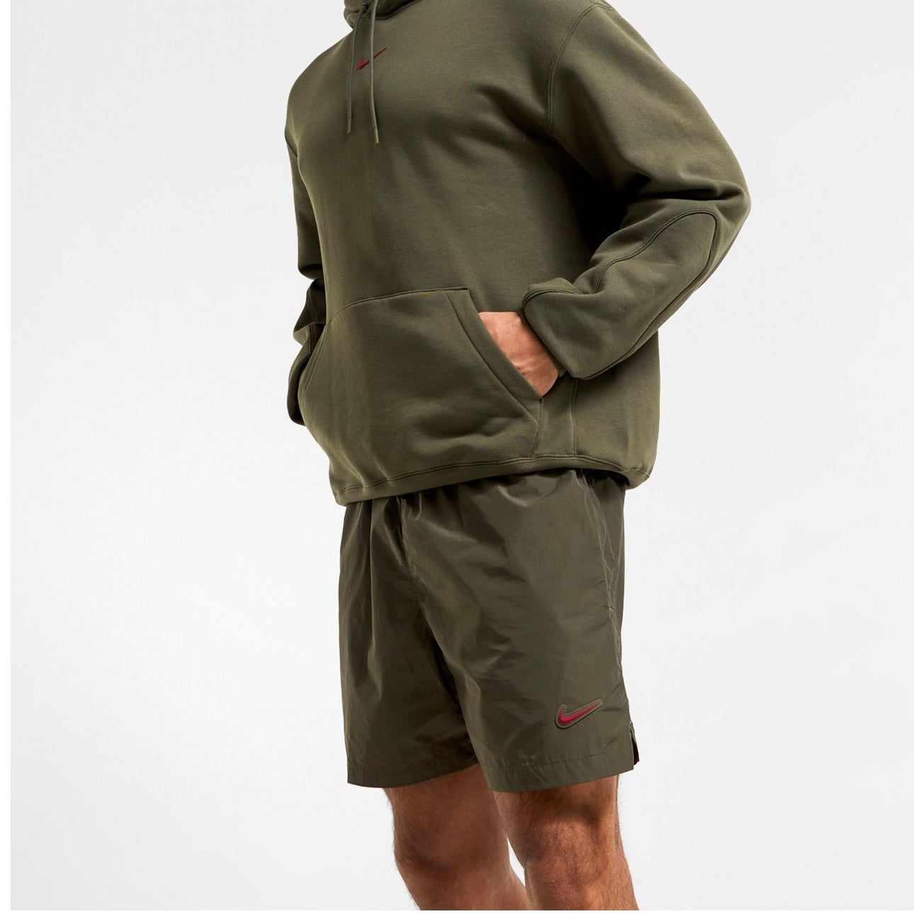 Nike x NOCTA Cardinal Nylon Shorts Cargo Khaki